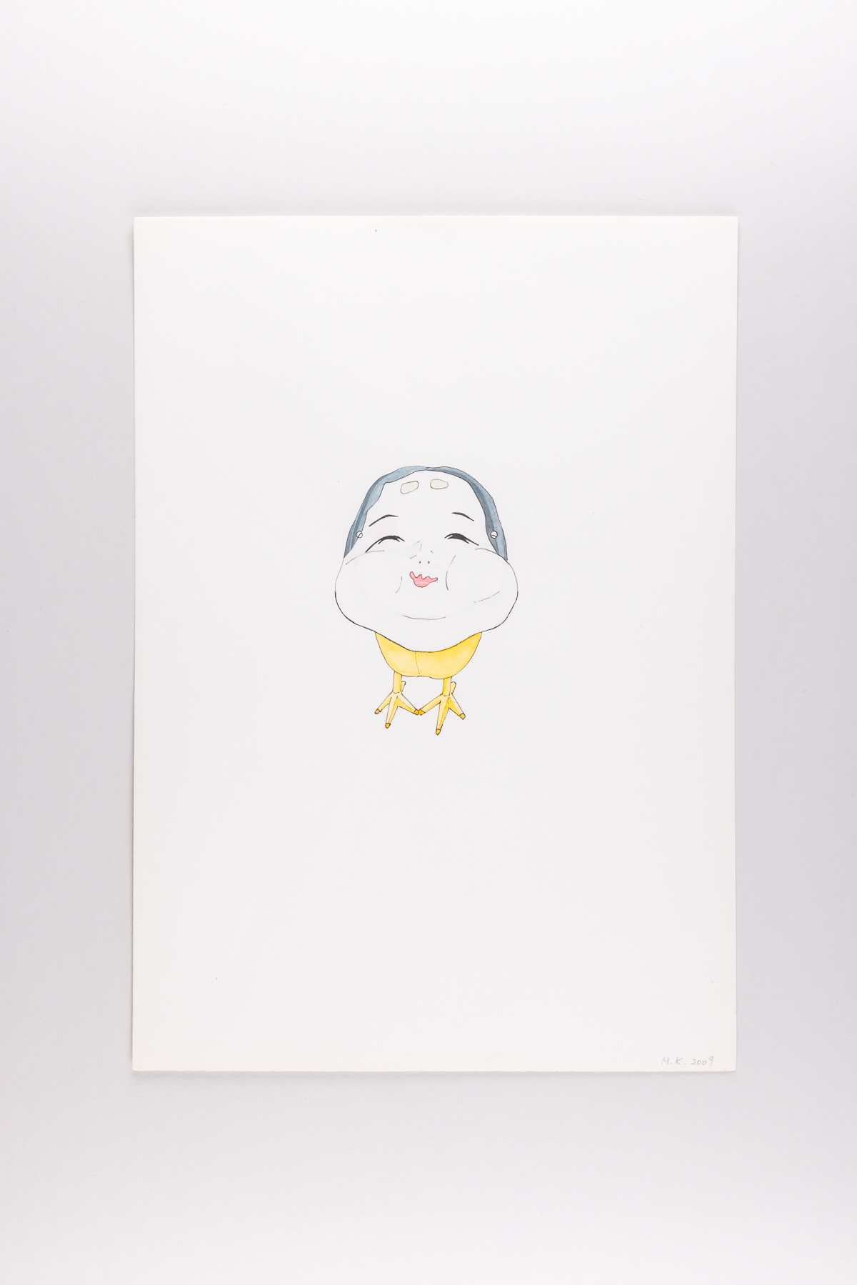 Misaki Kawabe, "Fairy 1," ink and watercolor on paper, 29.5 x 21.0 cm, 2009