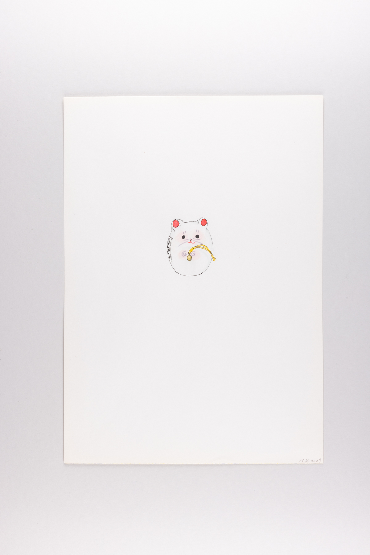 Misaki Kawabe, "Fairy 14," ink and watercolor on paper, 29.5 x 21.0 cm, 2009