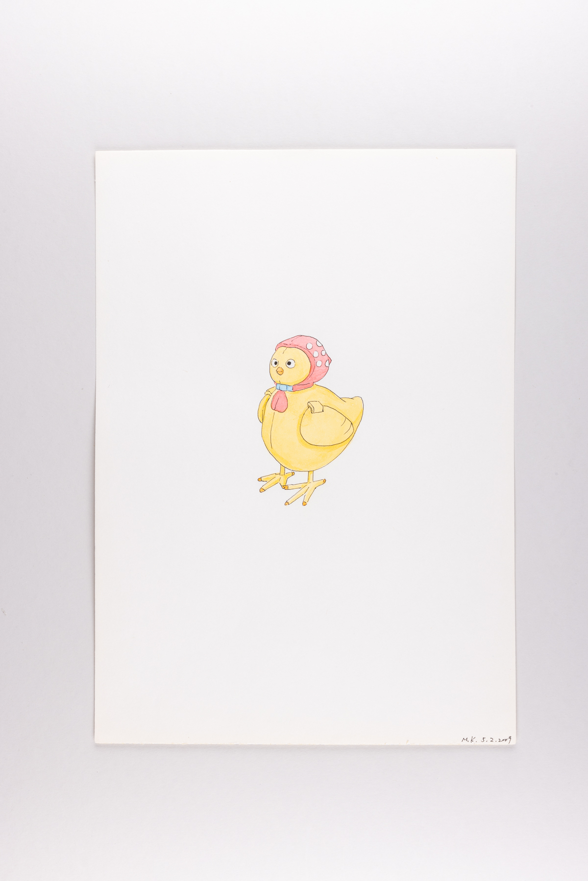 Misaki Kawabe, "Fairy 23," ink and watercolor on paper, 29.5 x 21.0 cm, 2009