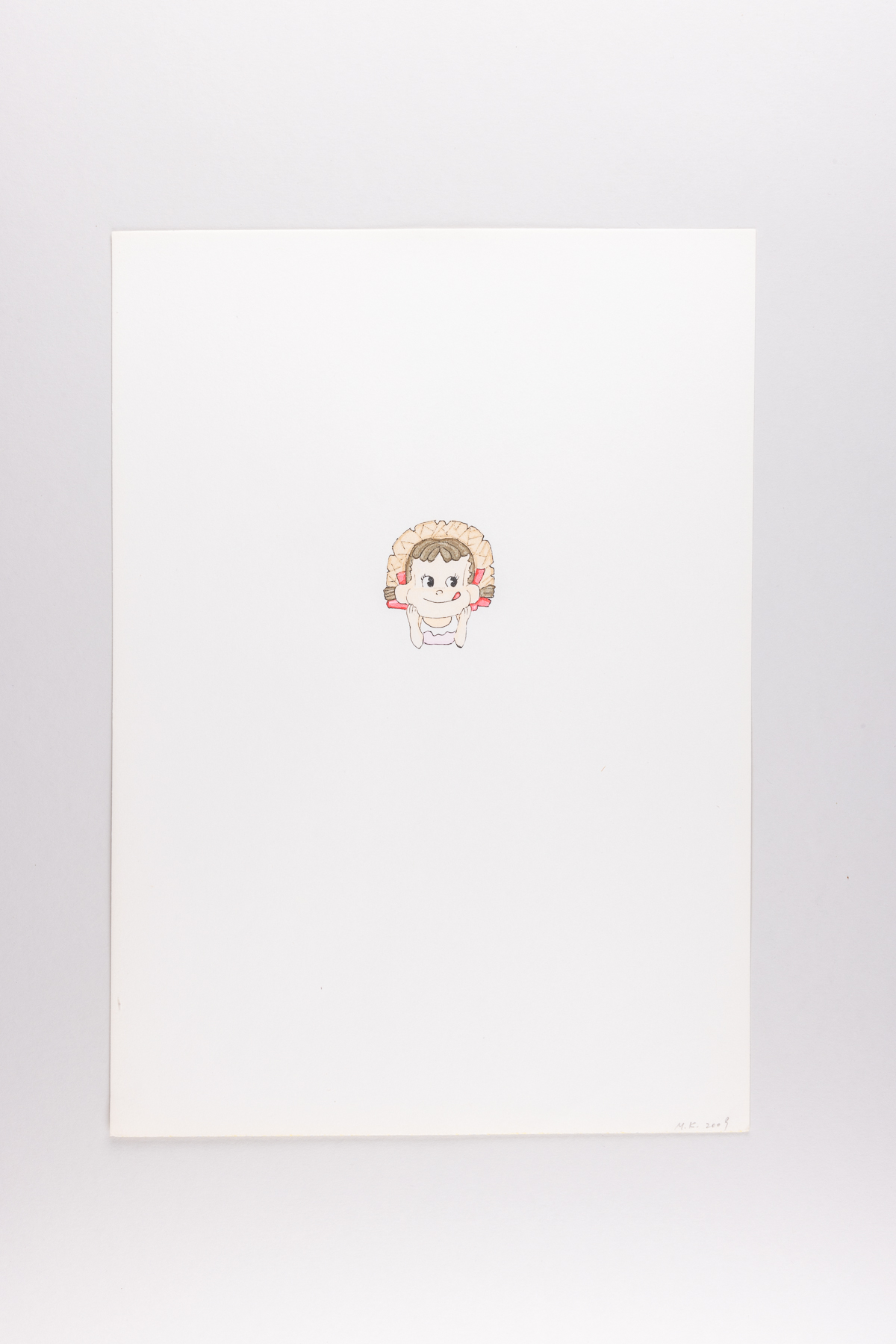 Misaki Kawabe, "Fairy 5," ink and watercolor on paper, 29.5 x 21.0 cm, 2009