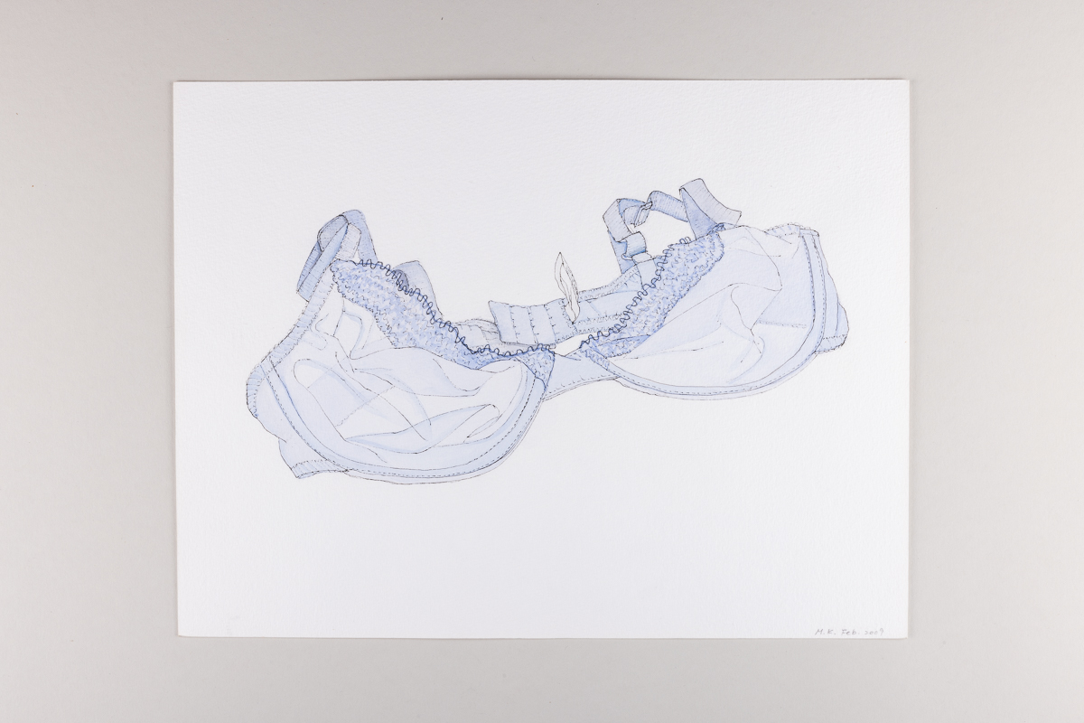 Misaki Kawabe, "Nostalgic Hentai 13," ink and watercolor on paper, 23.0 x 30.0 cm, 2009